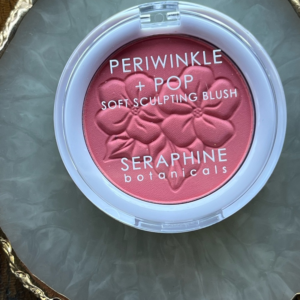 Seraphine Botanicals Soft Sculpting Blush Periwinkle + Pop